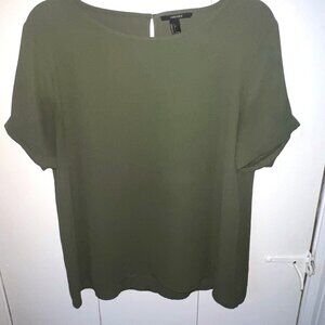 Forever 21 Women's Short Sleeve Top, size L